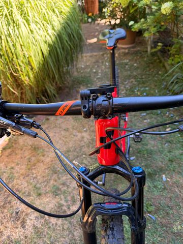 CUBE REACTION C:62 Race 2018 2018 Mountainbike usato, Arancione — immagine 7 di 12
