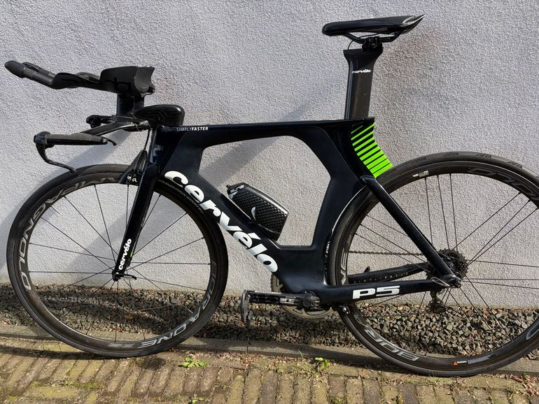 Used Cervélo Complete Cervelo P5 Shimano Dura Ace Di2 met wedstrijd en trainingswieleb 2017 Road & Gravel, Black — image 9 of 9