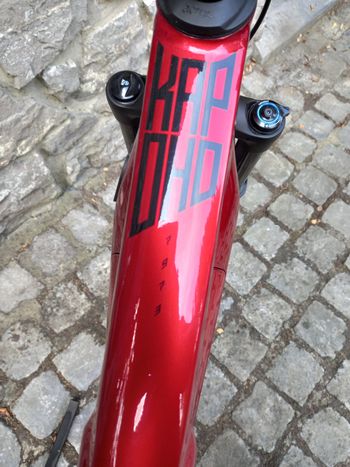 Used KTM Macina kapoho SRAM XX1 Eagle AXS 2024 Mountainbike, Red — image 5 of 5