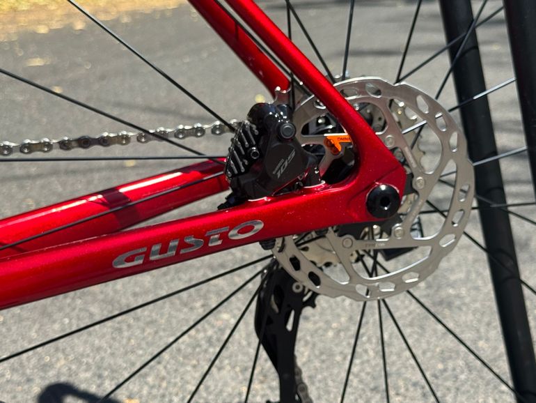 Used Gusto Custom Shimano 105 Di2 2025 Road & Gravel, Red — image 17 of 21