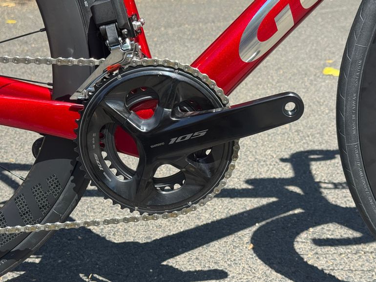 Used Gusto Custom Shimano 105 Di2 2025 Road & Gravel, Red — image 15 of 21