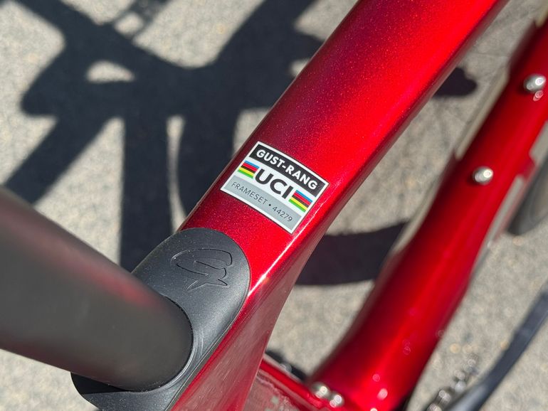 Used Gusto Custom Shimano 105 Di2 2025 Road & Gravel, Red — image 14 of 21