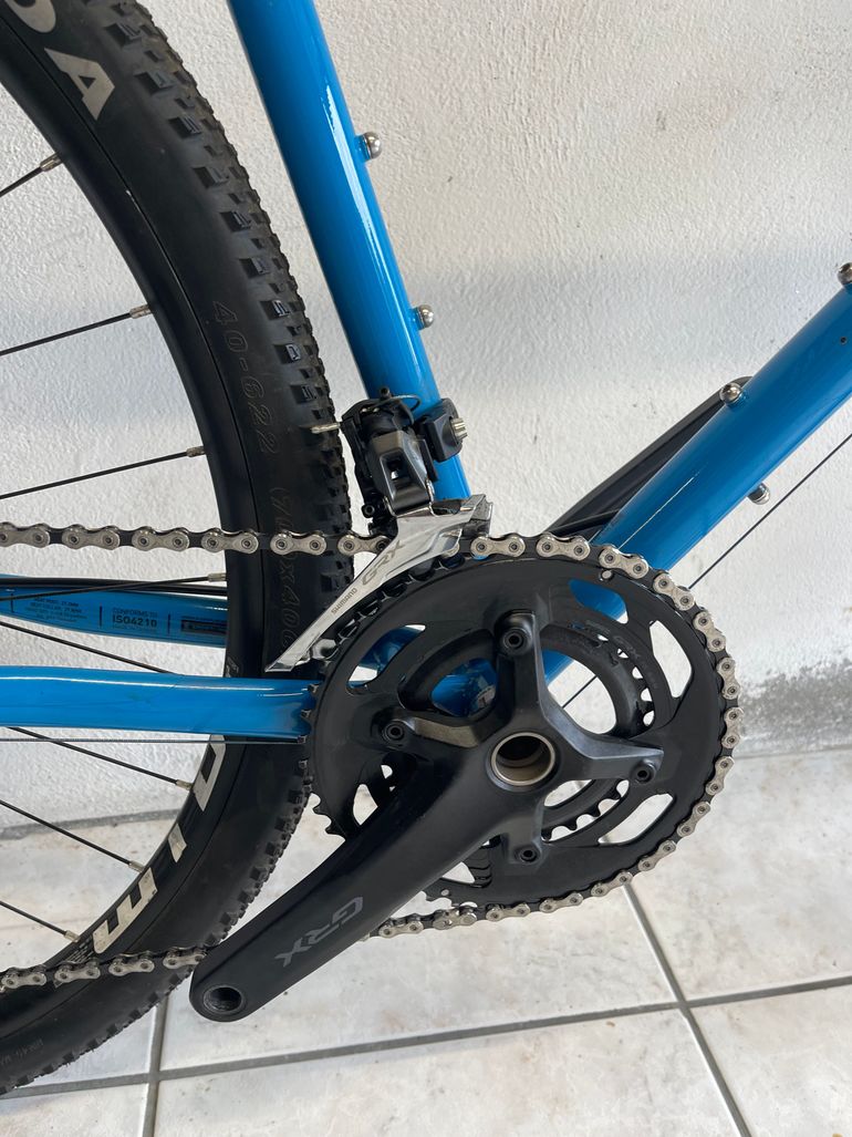 Genesis Croix De Fer 40 2021 2021 Road & Gravel usato, Blu — immagine 7 di 7