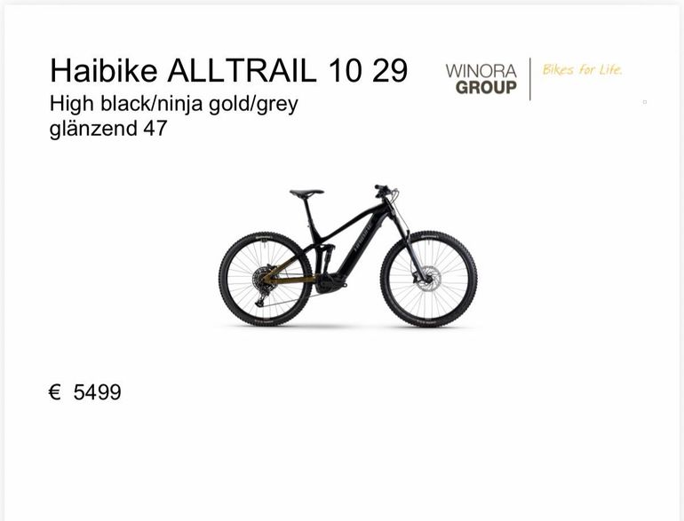 Käytetty Haibike ALLTRAIL 10 2026 2026 Mountainbike — kuva 9 / 18