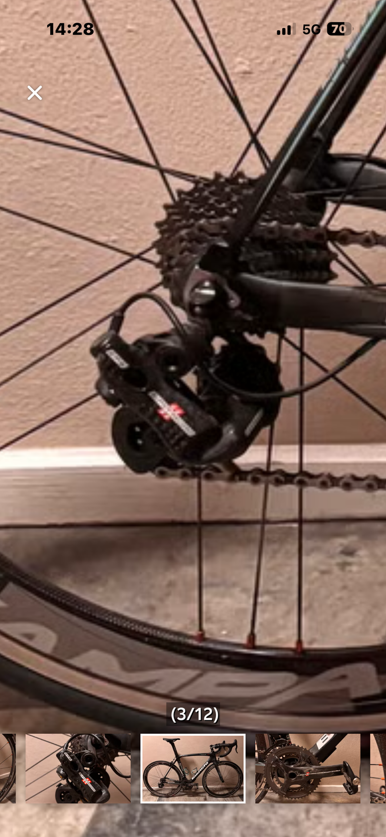 Brugt Bianchi Oltre Campagnolo Super Record EPS 2015 Road & Gravel — billede 8 af 8