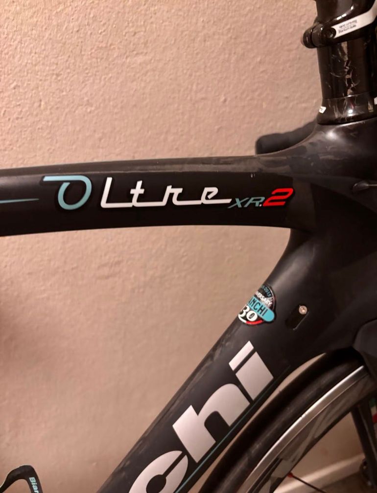 Brugt Bianchi Oltre Campagnolo Super Record EPS 2015 Road & Gravel — billede 6 af 8