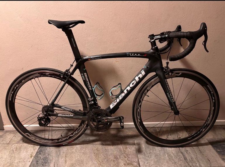 Brugt Bianchi Oltre Campagnolo Super Record EPS 2015 Road & Gravel — billede 2 af 8