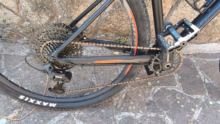 Used Scott scale 980 Custom SRAM SX Eagle 2020 Mountainbike, Black — image 3 of 11