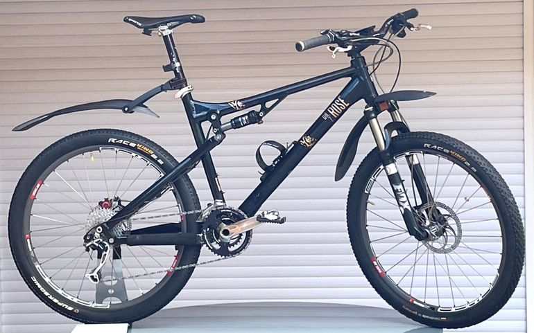 Gebrauchtes Rose DR Z 6 2011 Mountainbike, Schwarz — Bild 1 von 8