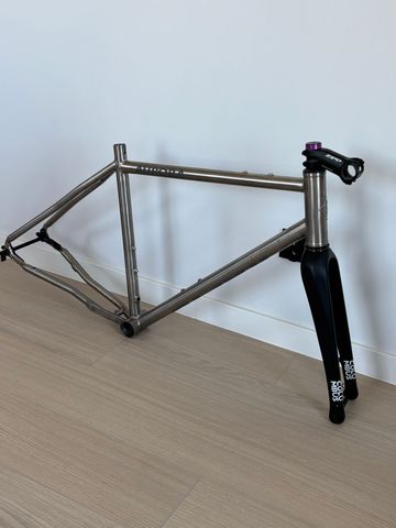 Used Rapid Titanium Custom Frameset 2024 Road & Gravel, Black — image 2 of 6