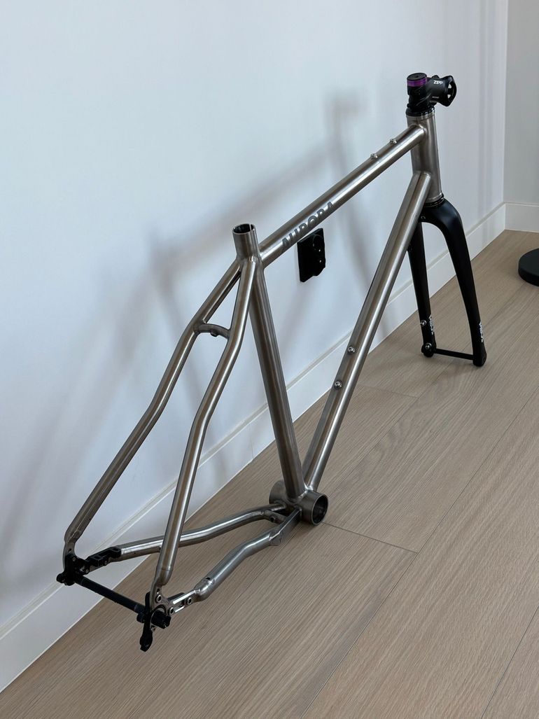 Rapid Titanium Custom Frameset 2024 Road & Gravel de segunda mano, Negro — imagen 3 de 5