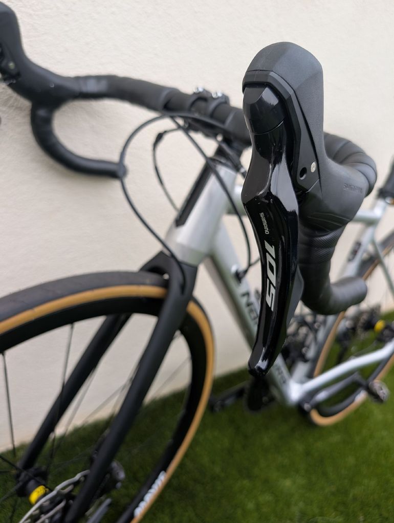 Gebrauchtes Nakamura Custom Shimano 105 2025 Road & Gravel, Hellgrau — Bild 5 von 8
