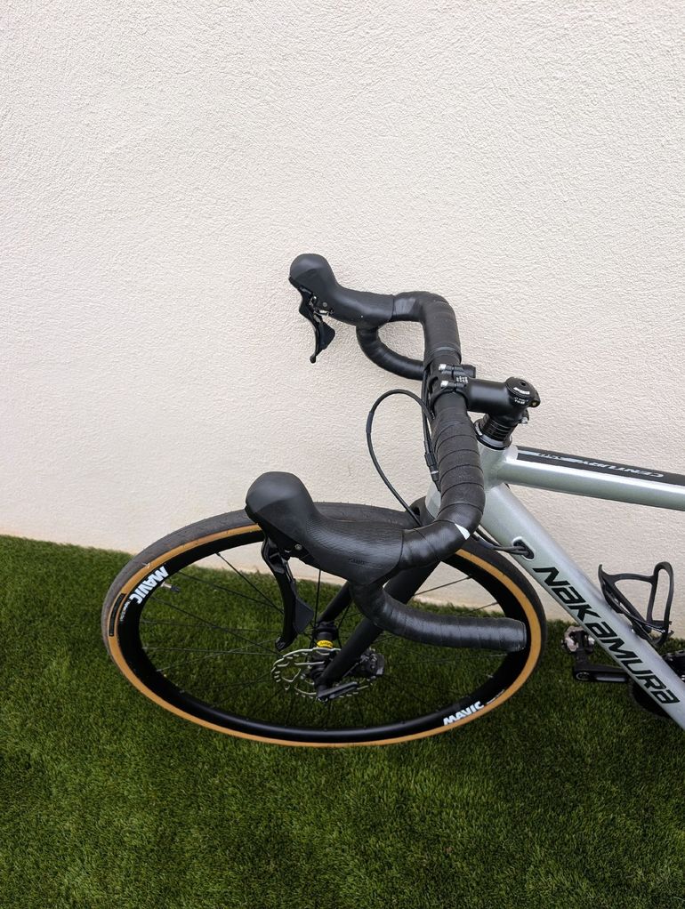 Gebrauchtes Nakamura Custom Shimano 105 2025 Road & Gravel, Hellgrau — Bild 8 von 8