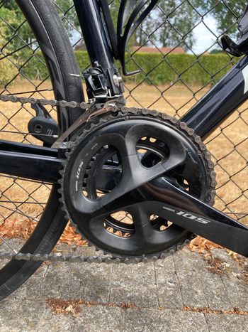 Ridley Fenix Shimano 105 2025 Road & Gravel usato, Nero — immagine 7 di 10