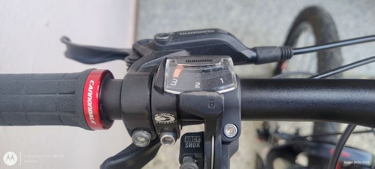 Gebrauchtes Cannondale Custom Shimano Dura Ace 2016 Mountainbike, Rot — Bild 4 von 7