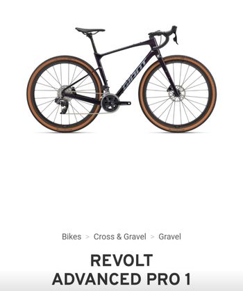 Gebrauchtes Giant Revolt, Advanced Pro 1 2023 2023 Road & Gravel, Violett — Bild 1 von 6