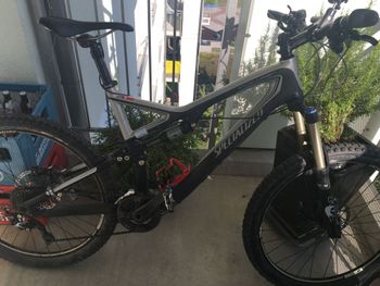 Brugt Specialized Stumpjumper Carbon FSR (Modelljahr 2012) mit Shimano XTR 2012 Mountainbike — billede 3 af 7