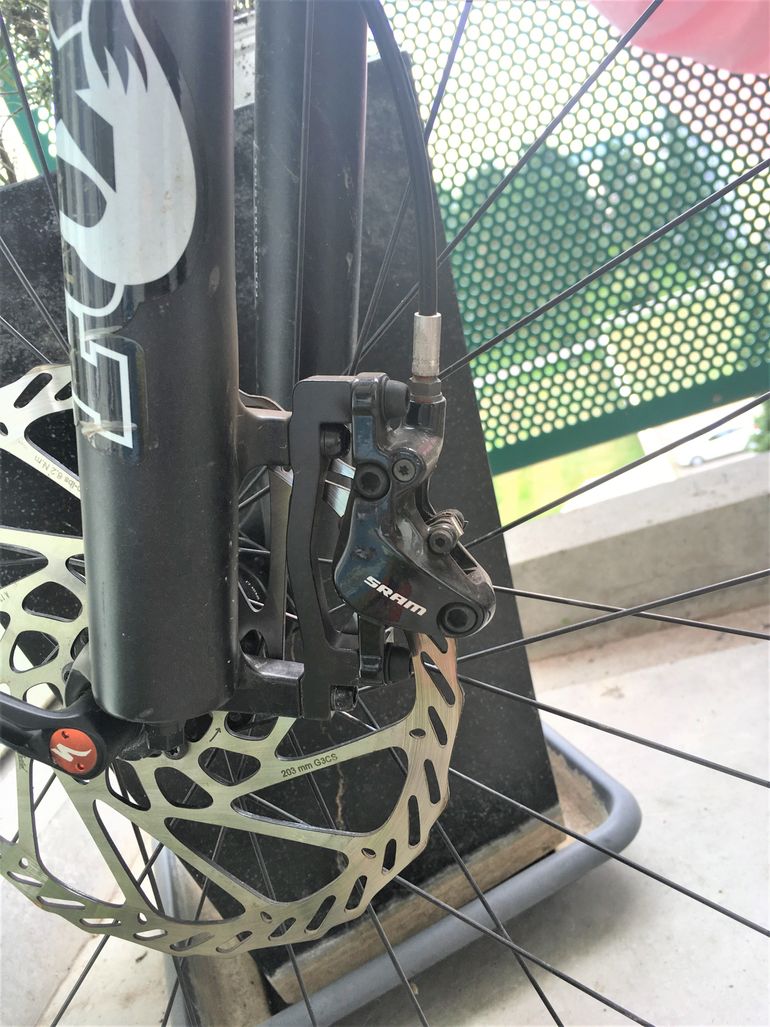 Brugt Specialized Stumpjumper Carbon FSR (Modelljahr 2012) mit Shimano XTR 2012 Mountainbike — billede 7 af 7