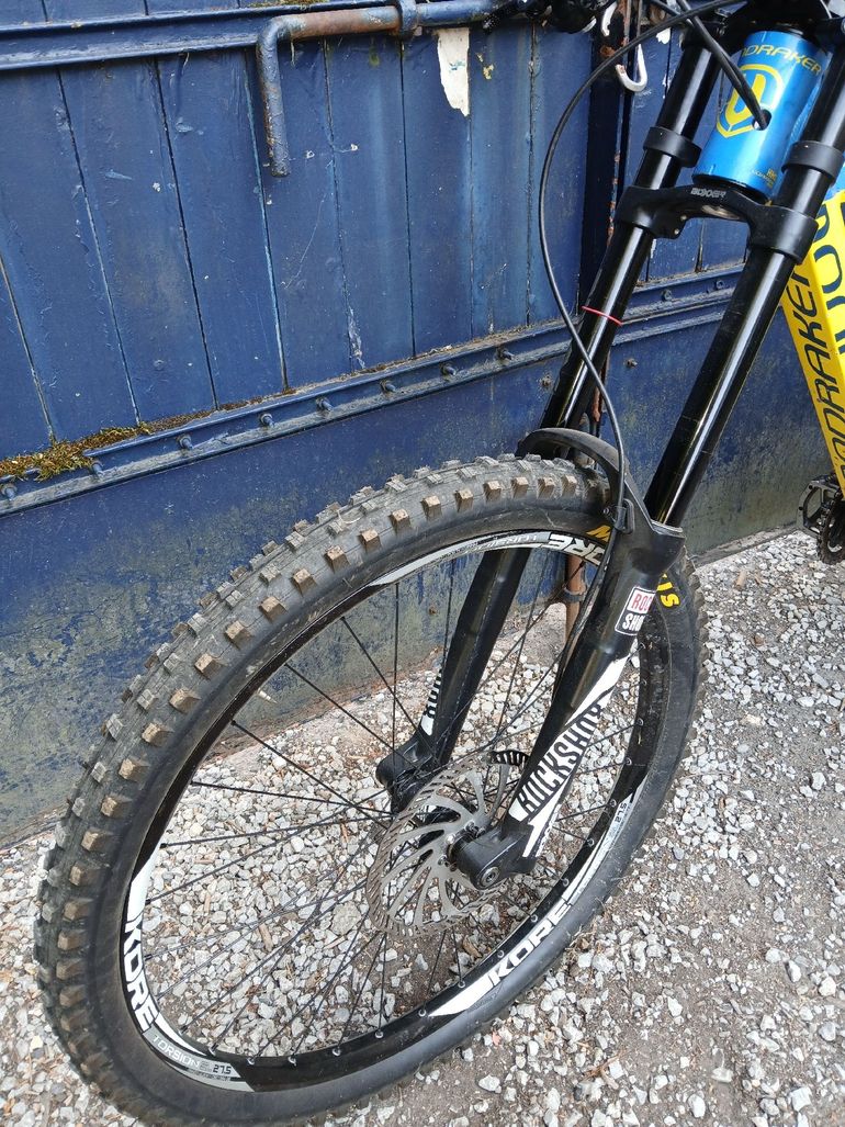 Gebrauchtes Mondraker Summum SRAM X9 2017 Mountainbike, Blau — Bild 8 von 13
