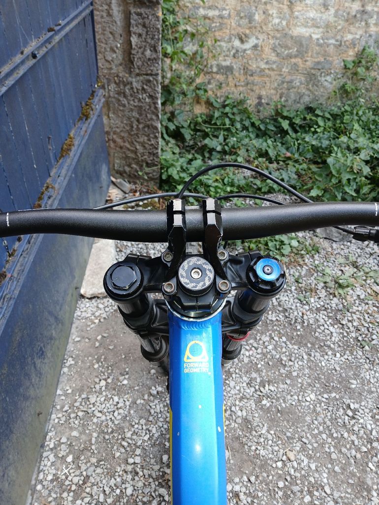 Gebrauchtes Mondraker Summum SRAM X9 2017 Mountainbike, Blau — Bild 6 von 13