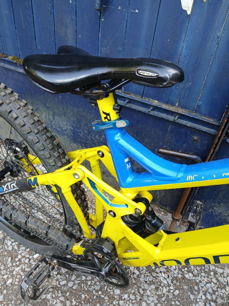 Gebrauchtes Mondraker Summum SRAM X9 2017 Mountainbike, Blau — Bild 4 von 13