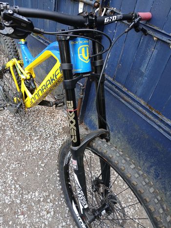 Gebrauchtes Mondraker Summum SRAM X9 2017 Mountainbike, Blau — Bild 3 von 13
