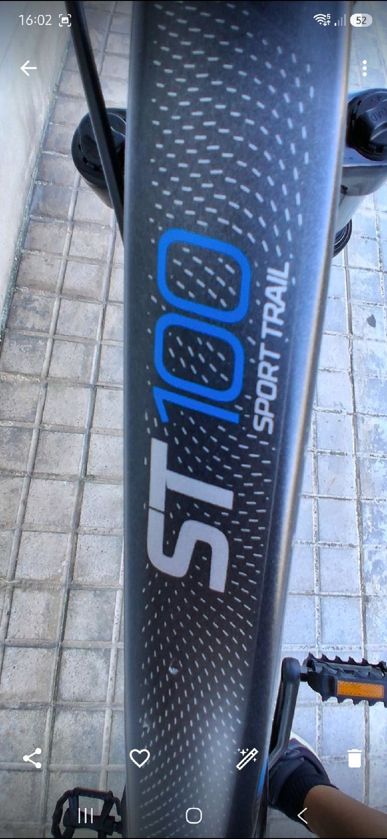 Gebrauchtes A2 Custom Shimano Tourney 2022 Mountainbike, Hellgrau — Bild 7 von 7