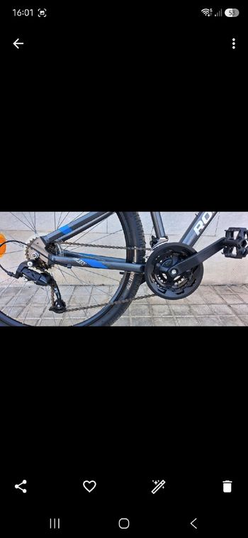 Gebrauchtes A2 Custom Shimano Tourney 2022 Mountainbike, Hellgrau — Bild 5 von 7