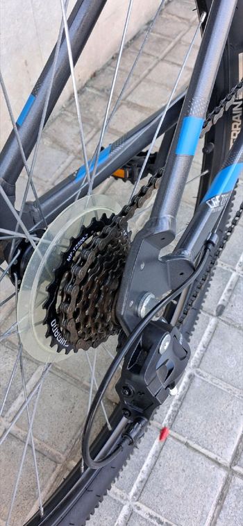 Gebrauchtes A2 Custom Shimano Tourney 2022 Mountainbike, Hellgrau — Bild 6 von 7