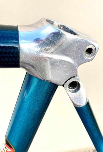 Gebrauchtes TVT92 Carbone Frameset 1992 Road & Gravel, Blau — Bild 8 von 8