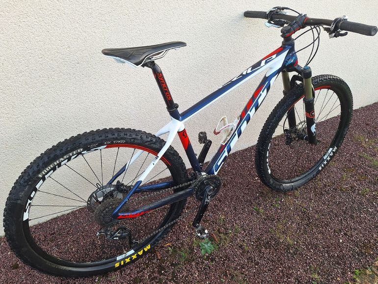 Used Scott Scale Shimano Deore XT 2020 Mountainbike, Blue — image 3 of 4