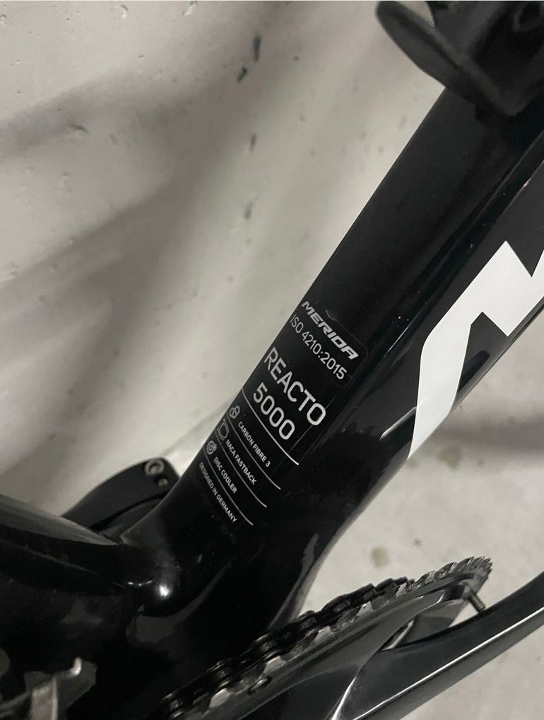 Used Merida REACTO 5000 2021 2021 Road & Gravel, Black — image 6 of 7
