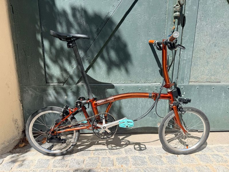 Used Brompton M6L Flame Lacquer 2020 2020 Urban & Touring