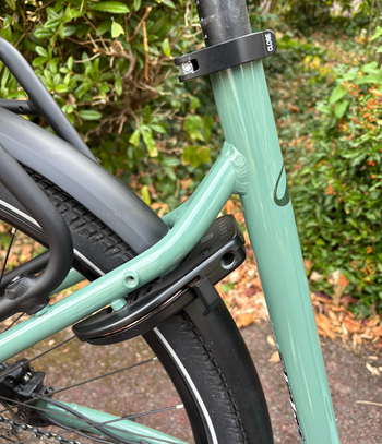 ROCKRIDER Vélo tout chemin électrique -ROCKRIDER - E ACTV 500 GREEN 2024 Urban usato, Verde — immagine 4 di 6