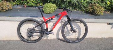 ROCKRIDER Mountainbike XC Carbonrahmen vollgefedert Race 940 S rot 2025 2025 MTB d'occasion