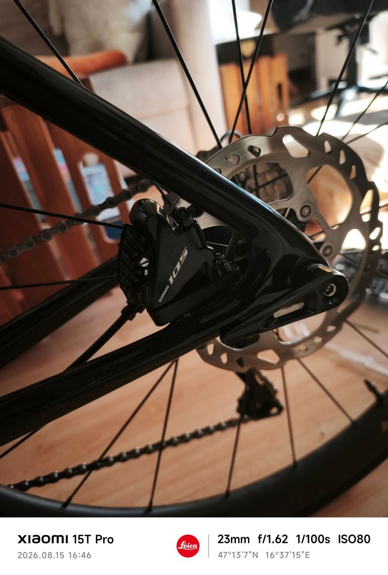Gebrauchtes Bianchi Sprint 105 2023 2023 Road & Gravel, Schwarz — Bild 7 von 10