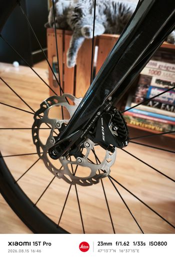 Gebrauchtes Bianchi Sprint 105 2023 2023 Road & Gravel, Schwarz — Bild 6 von 10