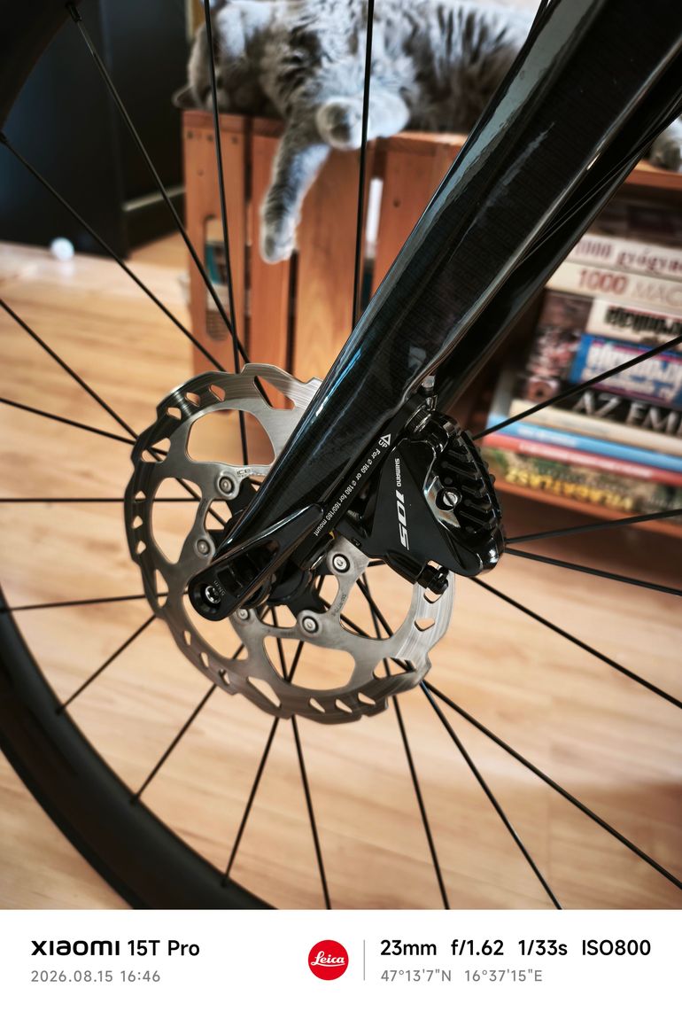 Gebrauchtes Bianchi Sprint 105 2023 2023 Road & Gravel, Schwarz — Bild 6 von 10