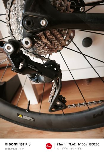 Gebrauchtes Bianchi Sprint 105 2023 2023 Road & Gravel, Schwarz — Bild 10 von 10