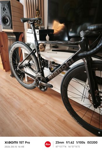 Gebrauchtes Bianchi Sprint 105 2023 2023 Road & Gravel, Schwarz — Bild 1 von 10