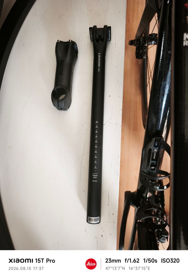 Gebrauchtes Bianchi Sprint 105 2023 2023 Road & Gravel, Schwarz — Bild 4 von 10