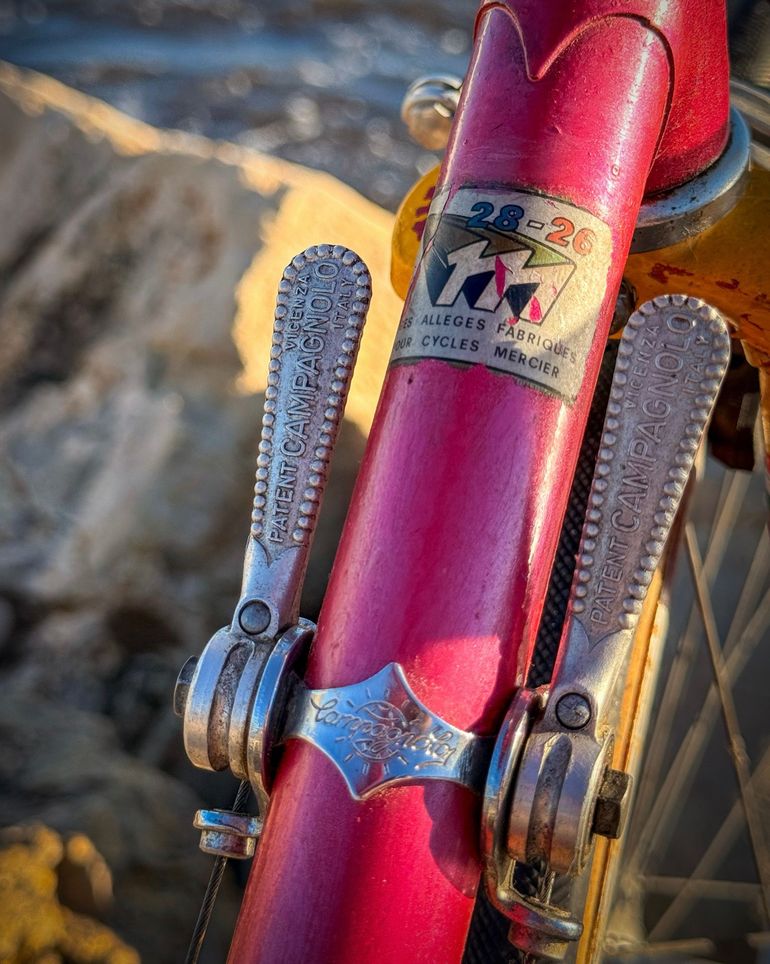 Used Mercier Custom Other Campagnolo 1980 Road & Gravel, Purple — image 4 of 6