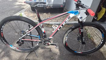 Used CUBE Elite SRAM X0 2015 Mountainbike, White — image 1 of 2