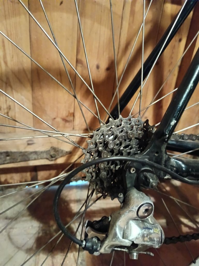 Cannondale Custom Shimano 105 2005 Road & Gravel usato, Nero — immagine 3 di 6