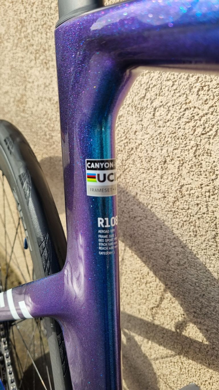 Gebrauchtes Canyon Aeroad CFR Di2 2025 2025 Road & Gravel, Blau — Bild 6 von 16