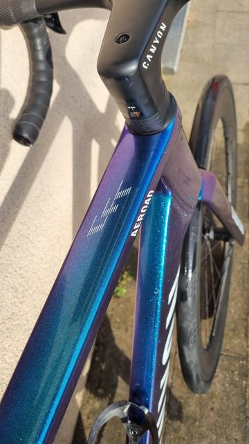 Gebrauchtes Canyon Aeroad CFR Di2 2025 2025 Road & Gravel, Blau — Bild 3 von 16