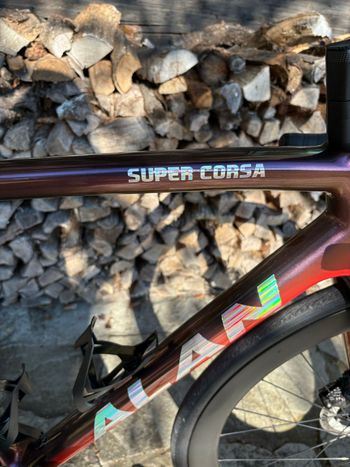 Used Alan Custom Shimano Ultegra Di2 2024 Road & Gravel, Red — image 7 of 17