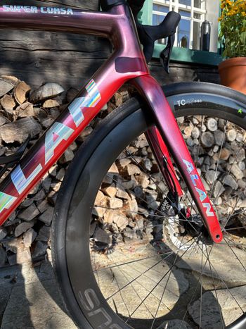 Used Alan Custom Shimano Ultegra Di2 2024 Road & Gravel, Red — image 17 of 17
