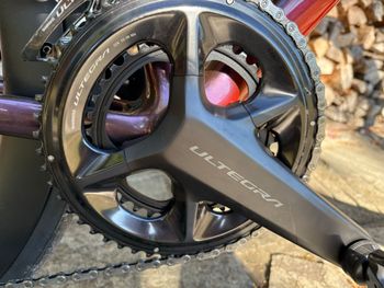 Used Alan Custom Shimano Ultegra Di2 2024 Road & Gravel, Red — image 6 of 17