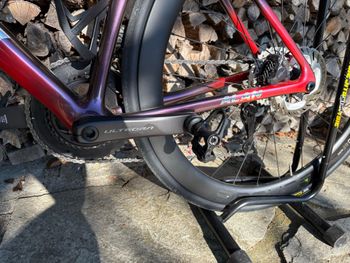 Used Alan Custom Shimano Ultegra Di2 2024 Road & Gravel, Red — image 12 of 17